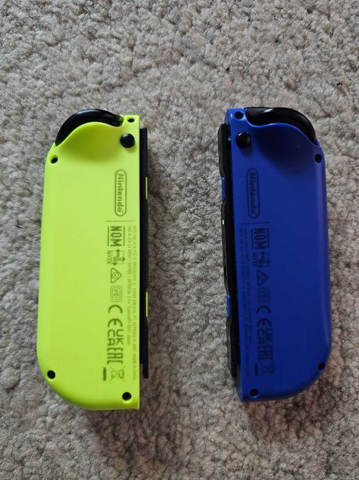 Joy-con albastru-verde neon controller nintendo switch