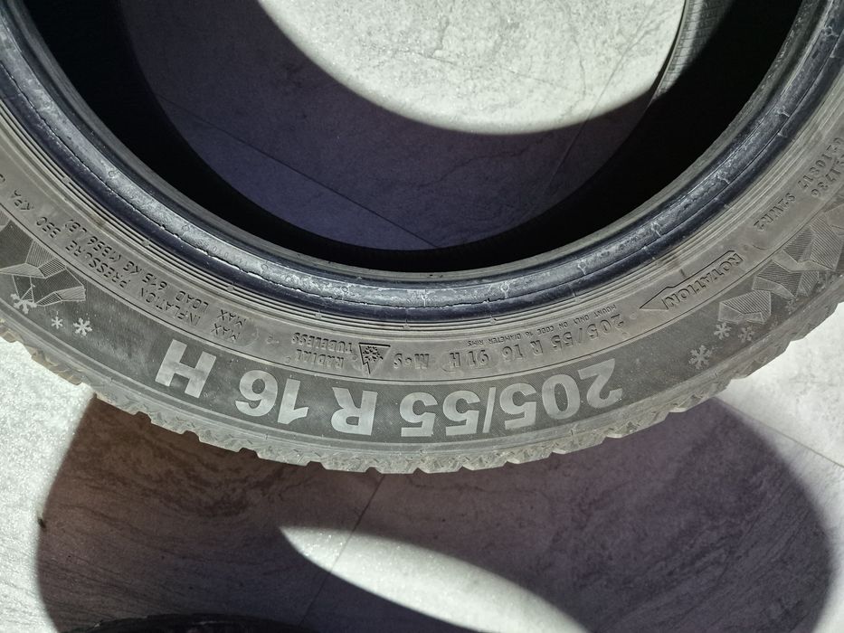 Vând cauciucuri seturi de câte 2buc 205/55/16 M+S imp Germania