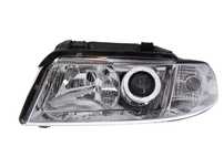 Far Audi A4 (B5) 1999-2001 TYC fata stanga/dreapta tip bec H7+H7, fara motoras, electric