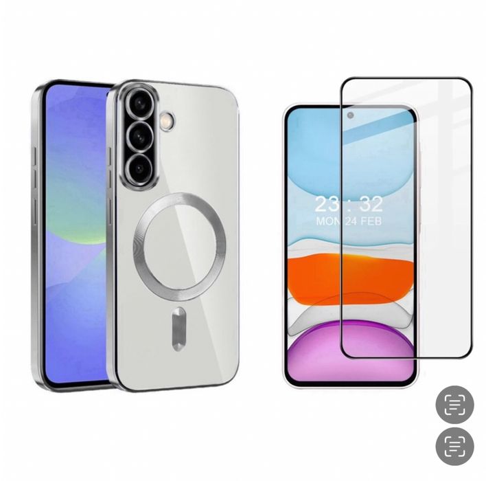 Samsung A07/A17/A16/A26/A36/A56 Husa Magnetica + Folie Sticla Esd