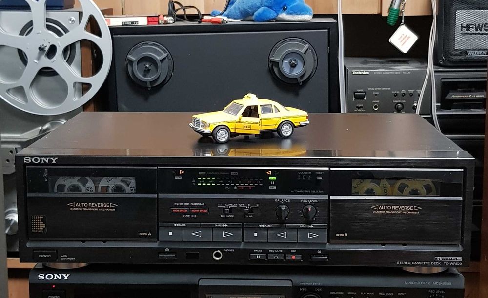 Casetofon Audio Deck Stereo Vintage SONY TC WR520 (Autoreverse)