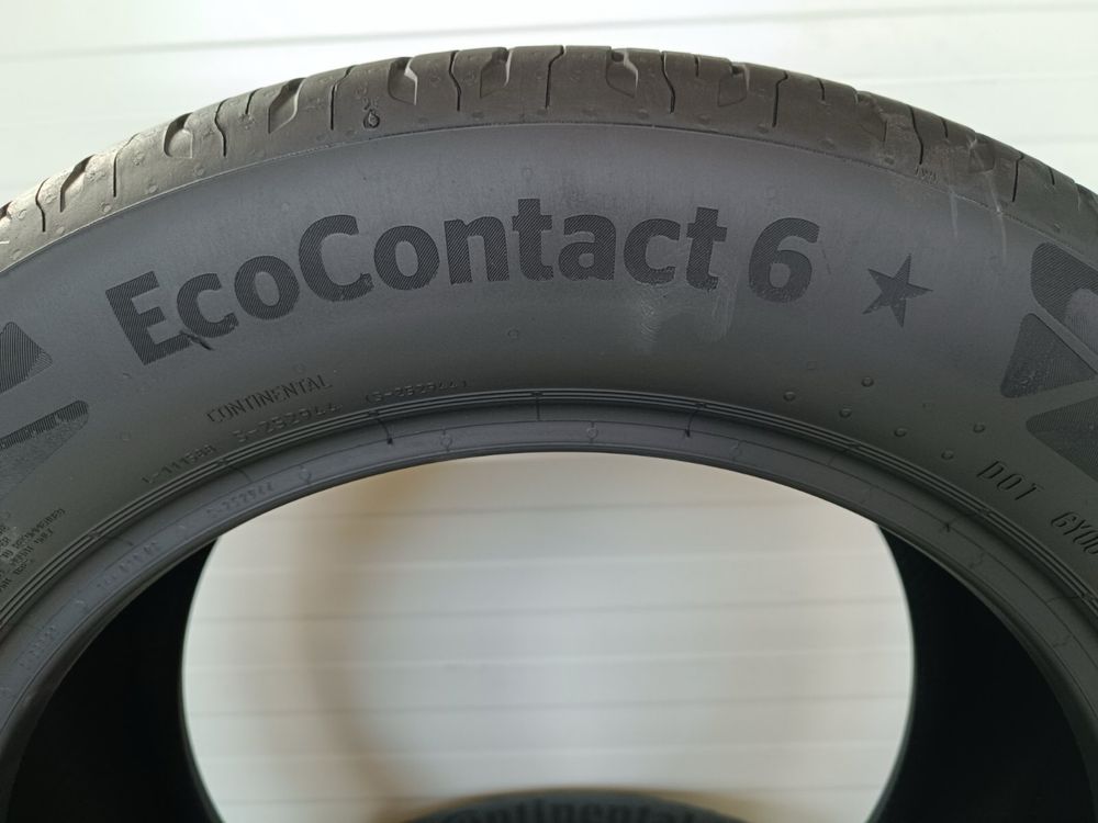2бр летни гуми 225/55/17/W/Continental ecocontact6/dot2520/5.6мм грайф