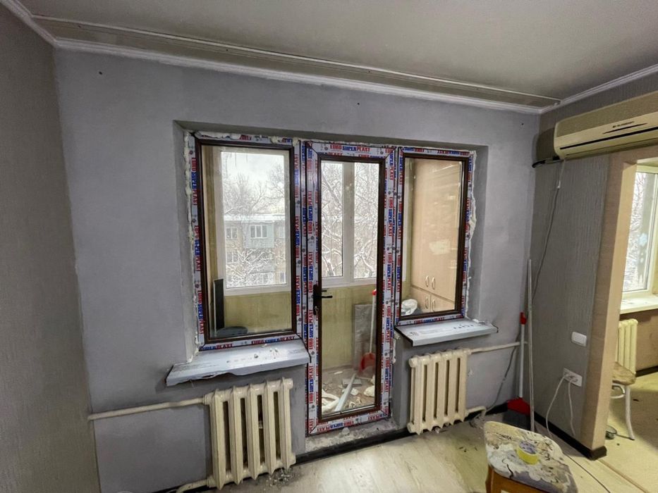 Пластиковые Окна  двери балконы Алматы