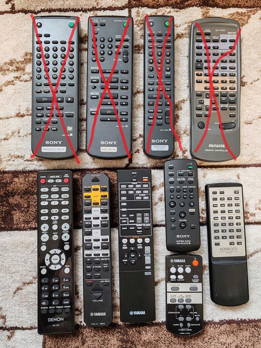 Telecomanda Sony Yamaha Denon Aiwa
