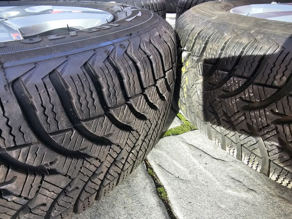 Jante originale Vw r14 cu cauciucuri de iarna