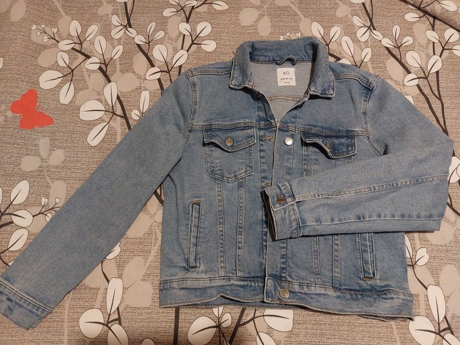 Дънково яке DENIM на Sinsay