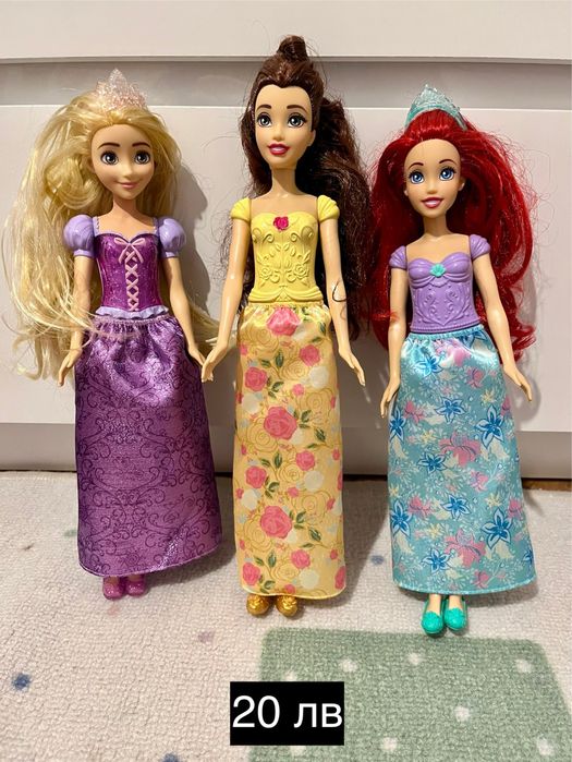 Disney принцеси и кукли My little Pony