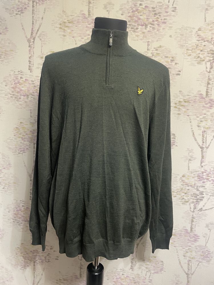 Jerseu barbati lana merino Lyle & Scott XXL