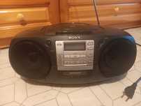 Радиокасетофон Sony CDF-360 със CD плейър Сони касетофон радио