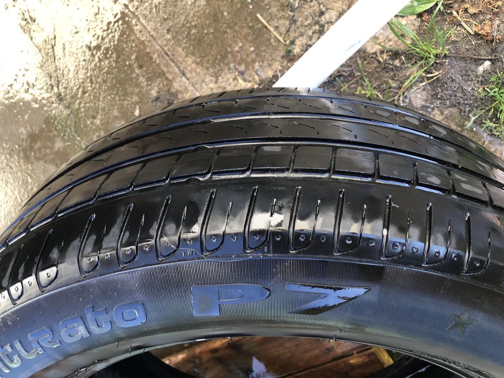 250 lei 4 bucati Anvelope Pirelli cinturato p7 225/55/r17 runflat