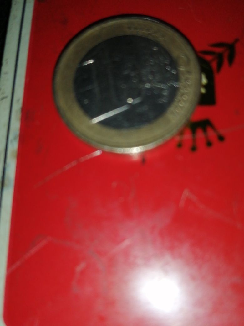 Vânzare moneda 1 euro spania 2002 cu erori de batere și defecte