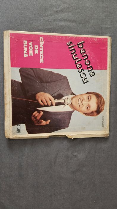 Discuri vinil Benone Sinulescu Cîntece de voie buna