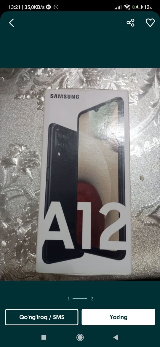 samsung A12 sotiladi