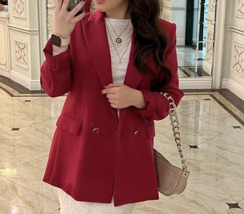 Розовый Пиджак манго