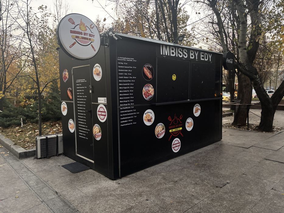 Container Fast Food Utilat Complet + Firma