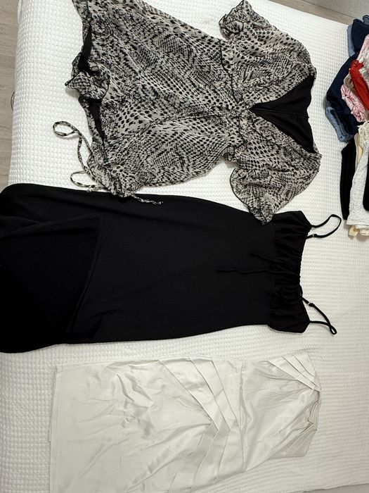 Zara Къси Дънки , пола панталон  , лятна дълга пола  , екип