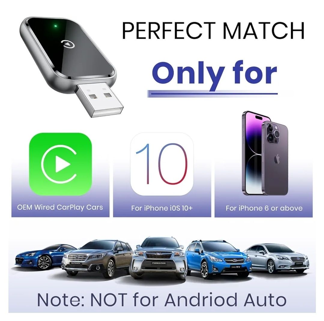 Adaptor wireless CarPlay