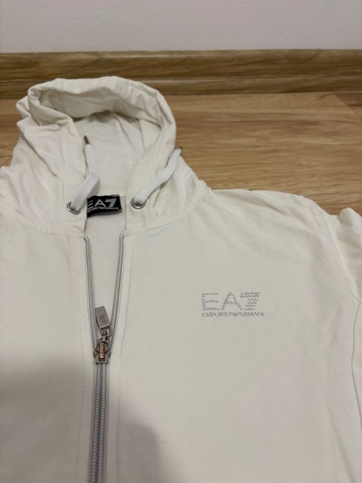 Hanorac Emporio Armani alb