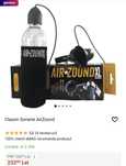 airzound xl sonerie claxon bicicleta pneumatic, sunet de tir/tren