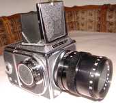 Aparat foto KIEV 80 cu obiectiv Vega 12B