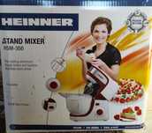 Mixer cu bol, 5 viteze, 3 palete