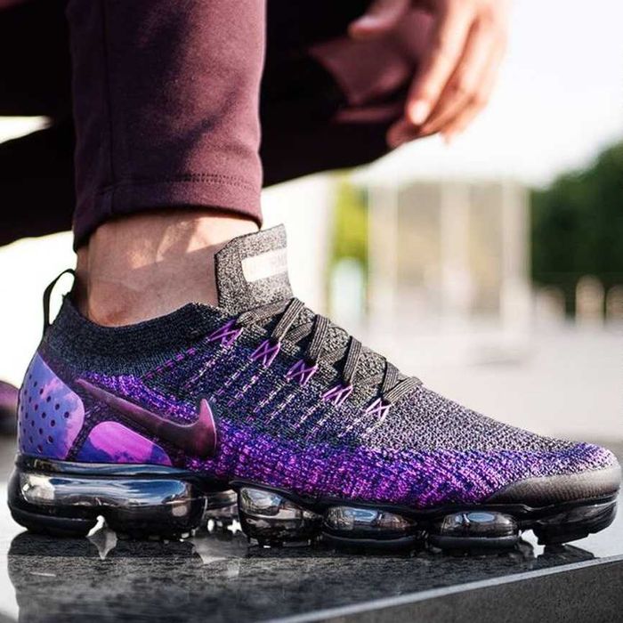 Vapormax Flyknit Negru-Mov/Mărimi 38 41