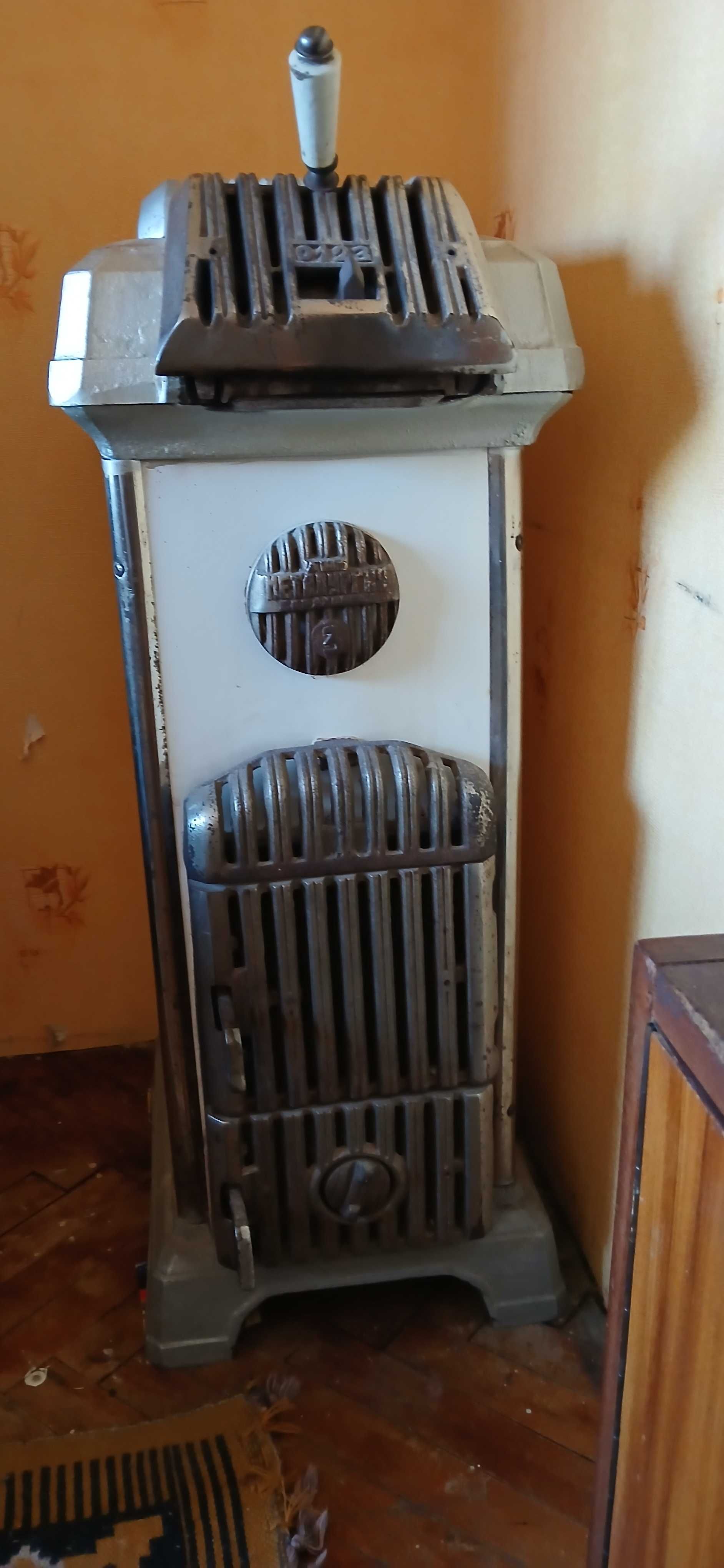 печка на дърва комплект с кюнци
