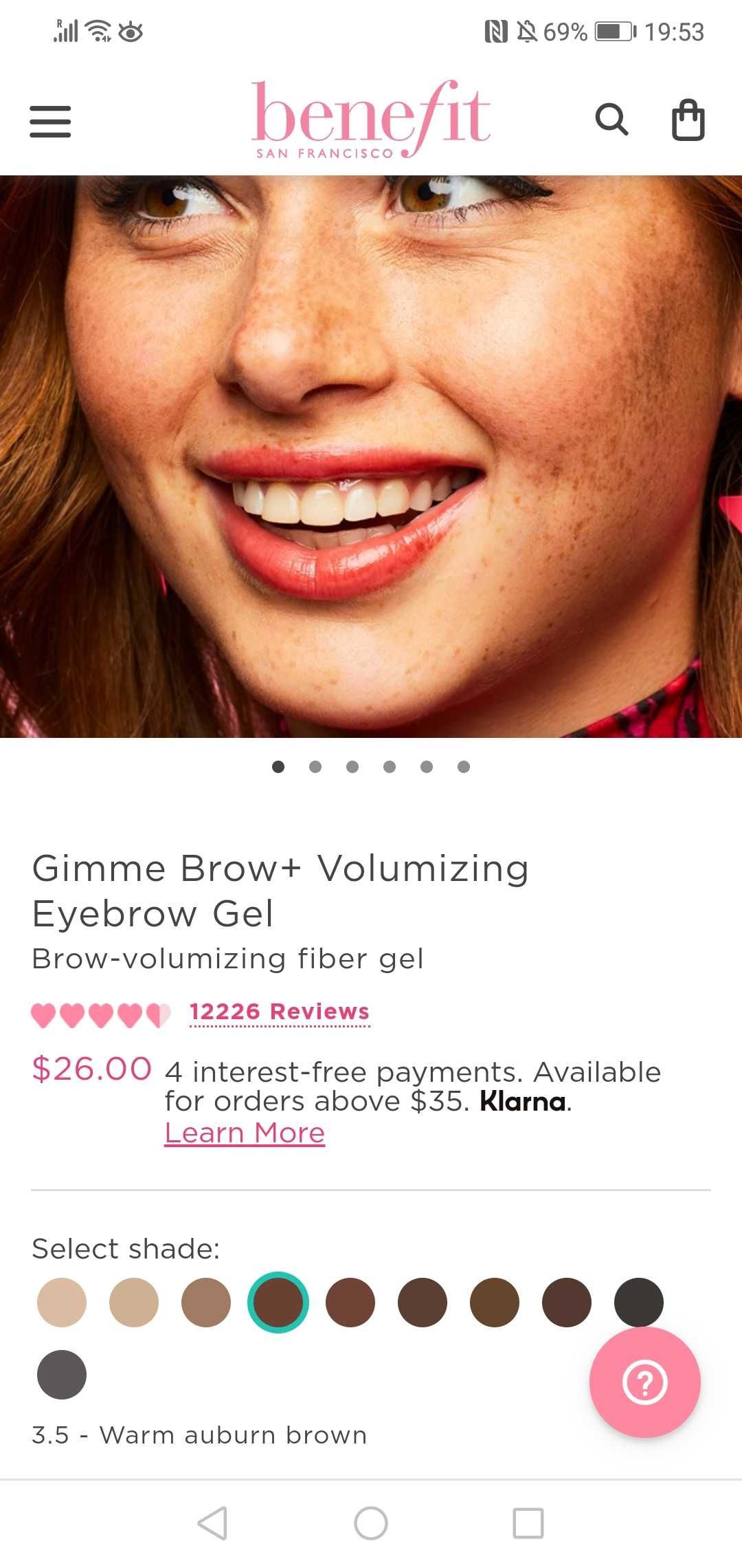 Gimme Brow+ Volumizing Fiber Gel