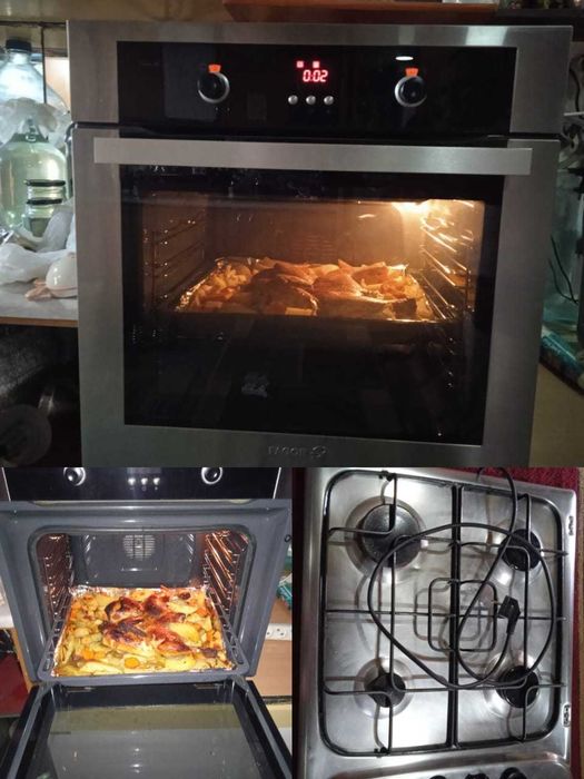 Продается газовая поверхность и встроенный духовой шкаф 60.000 тенге