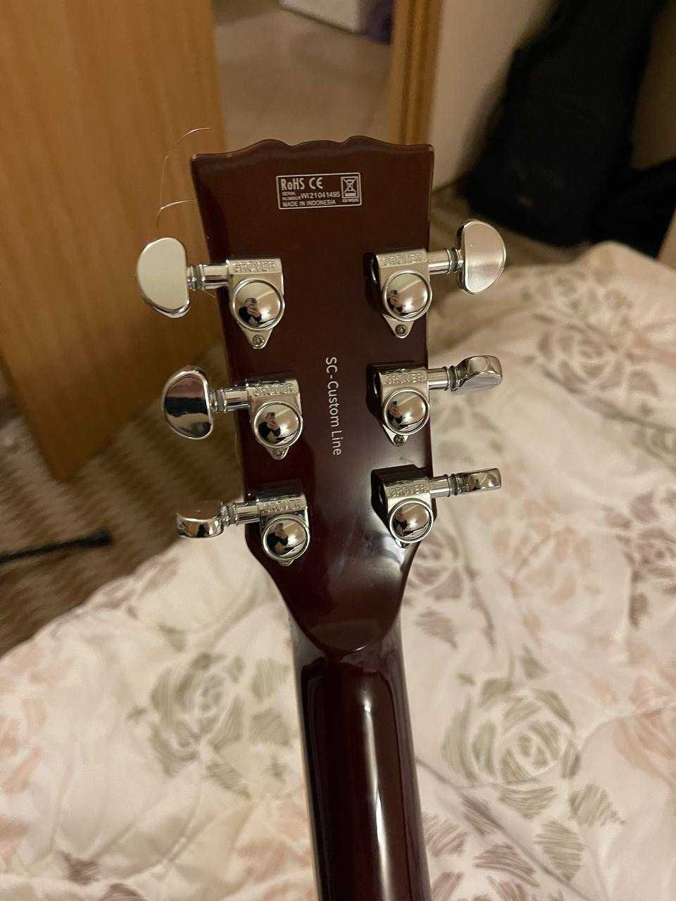 Продавам електрическа китара Les Paul (Harley Benton SC II)