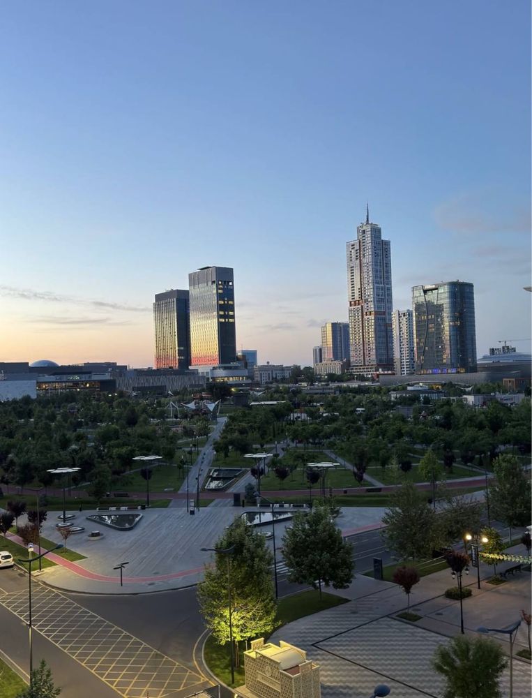 Суточная трех комнатная квартира в Ташкент сити. Tashkent city