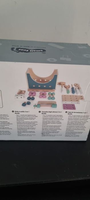 Set constructie nou bricolaj lemn copii transport gratuit