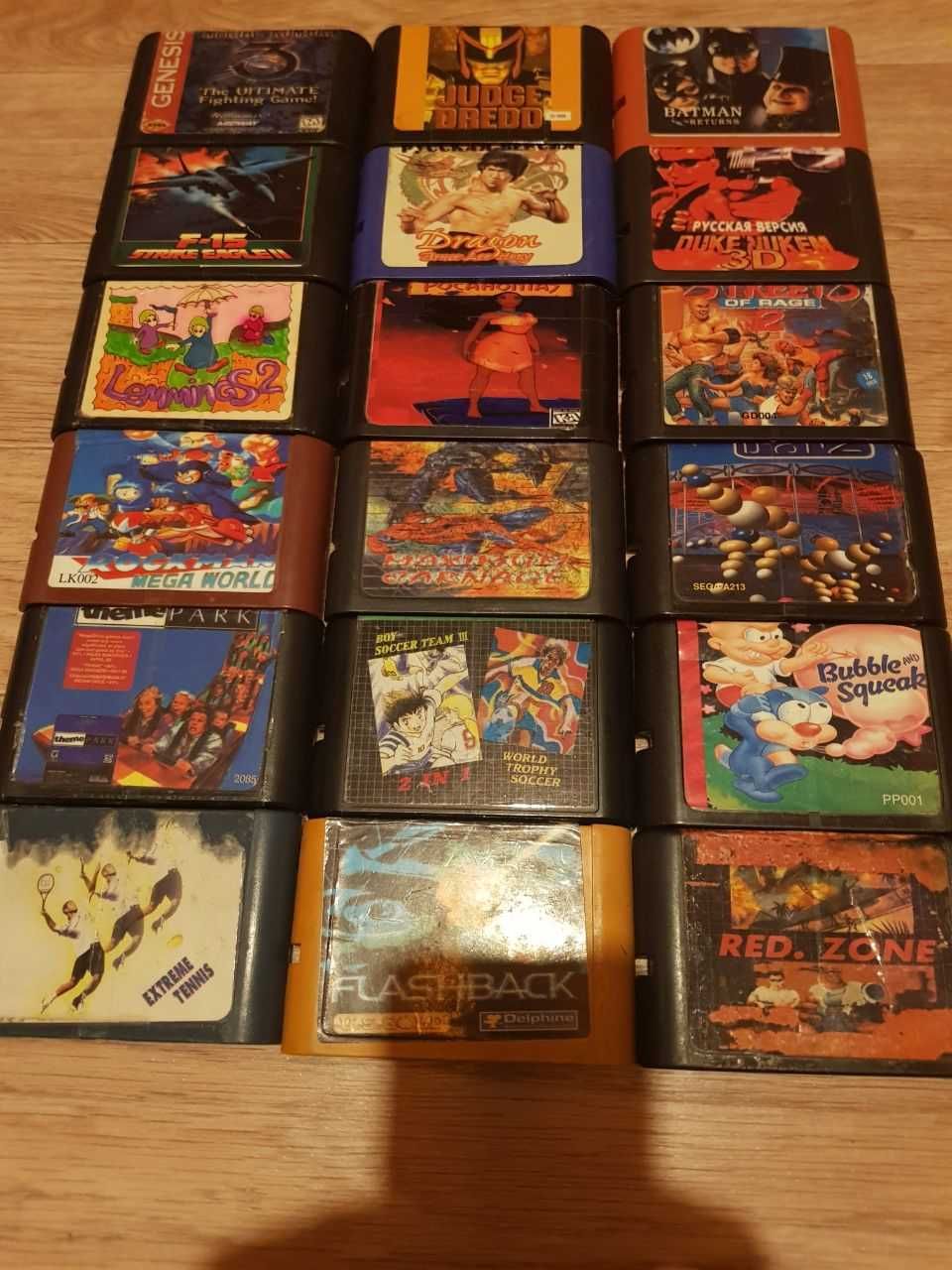 Картриджи Sega Mega Drive Сега