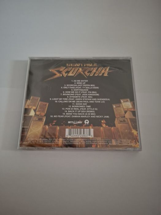 CD Original Sean Paul – Scorcha (Sigilat, Nou)