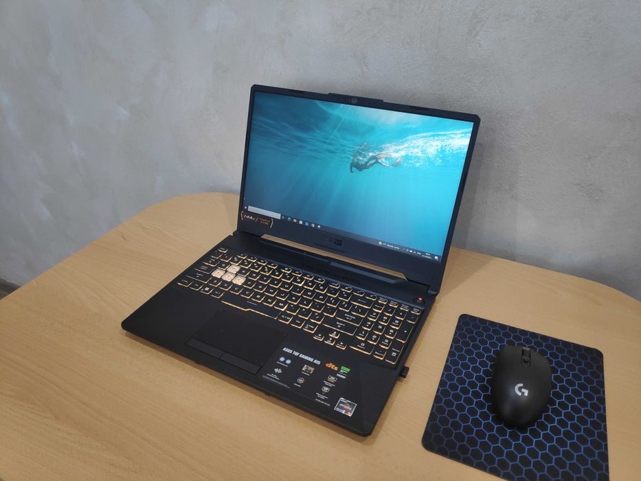 Лаптоп ASUS TUF A15 FA506NF - AMD Ryzen 5 + GeForce RTX 2050 4GB