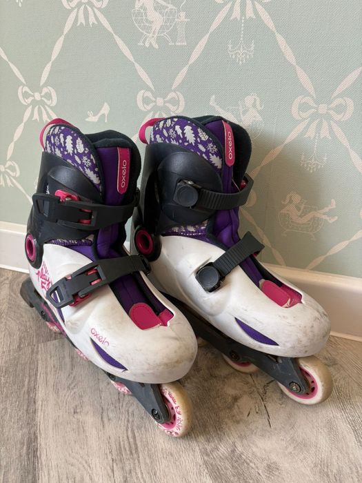 Роликовые коньки, размер 35-37, регулируется