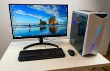 PC Gaming i7-10700F + RTX 2060 + Monitor LG 27” QHD - Stare impecabilă