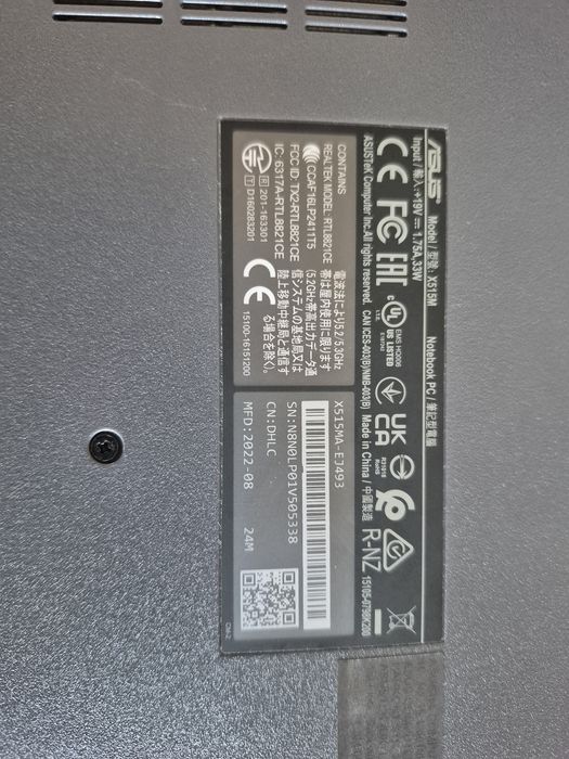 Laptop asus vivobook