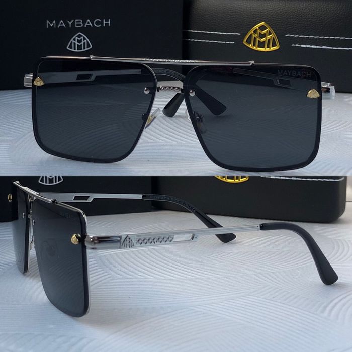 Мъжки слънчеви очила правоъгълни 4 цвята Maybach