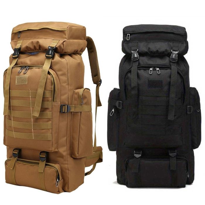 туристическа раница 80L къмпинг планински преход система с ремъци