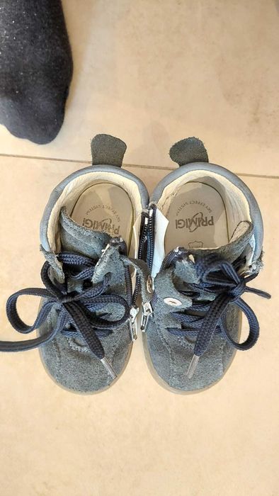 Ghete Primigi, piele naturală întoarsă, mărimea 21