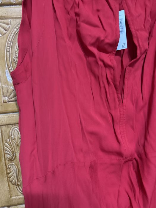 Superba rochie rosie de ocazie H&M Edition, mar. XL