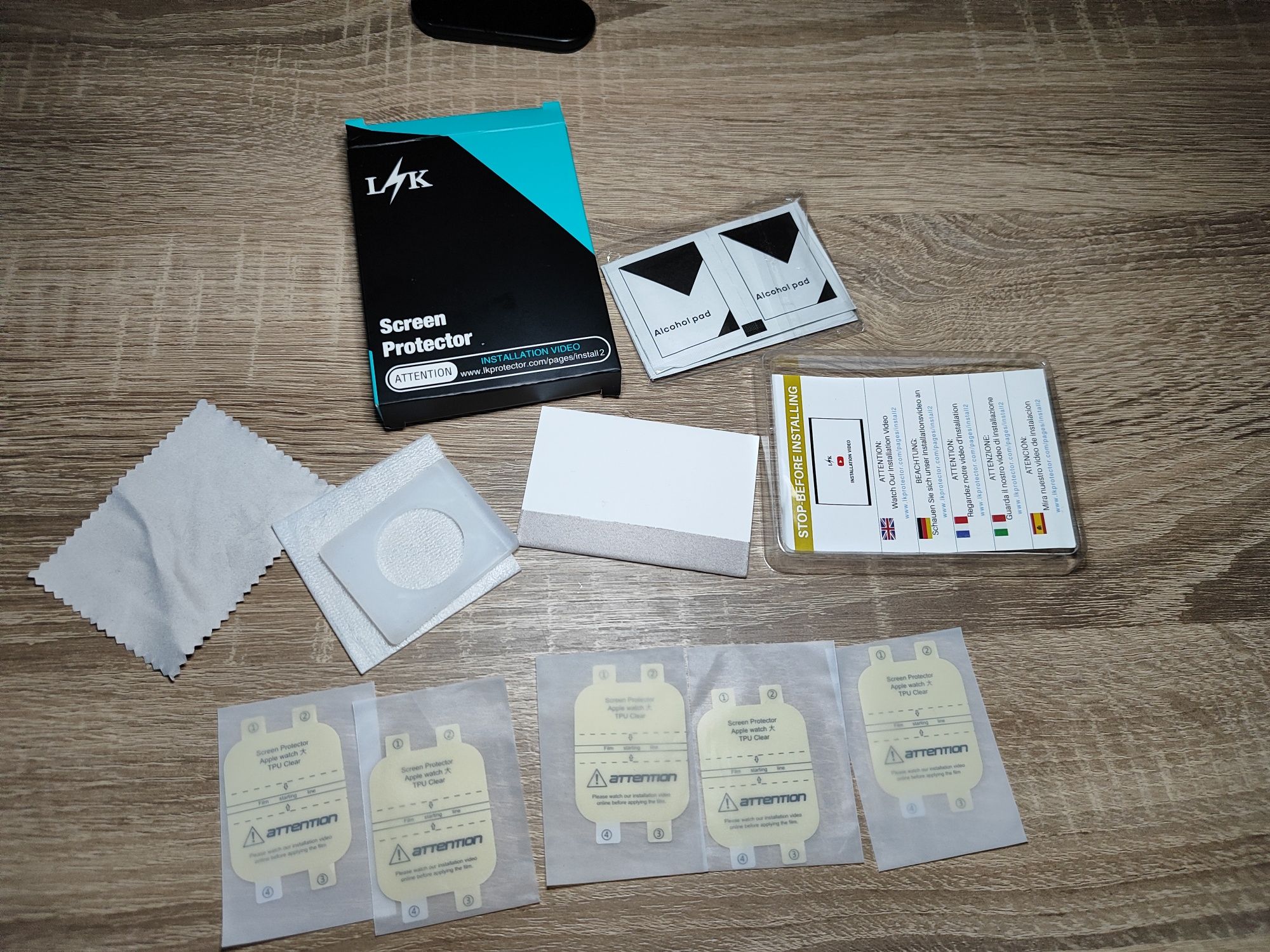ПРОМО ! Комплект 8 части Apple Watch 45mm протектори за часовник !