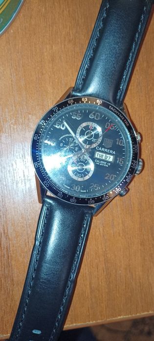 Часы мужские в стиле TAG Heuer Carrera Calibre 16, хронограф