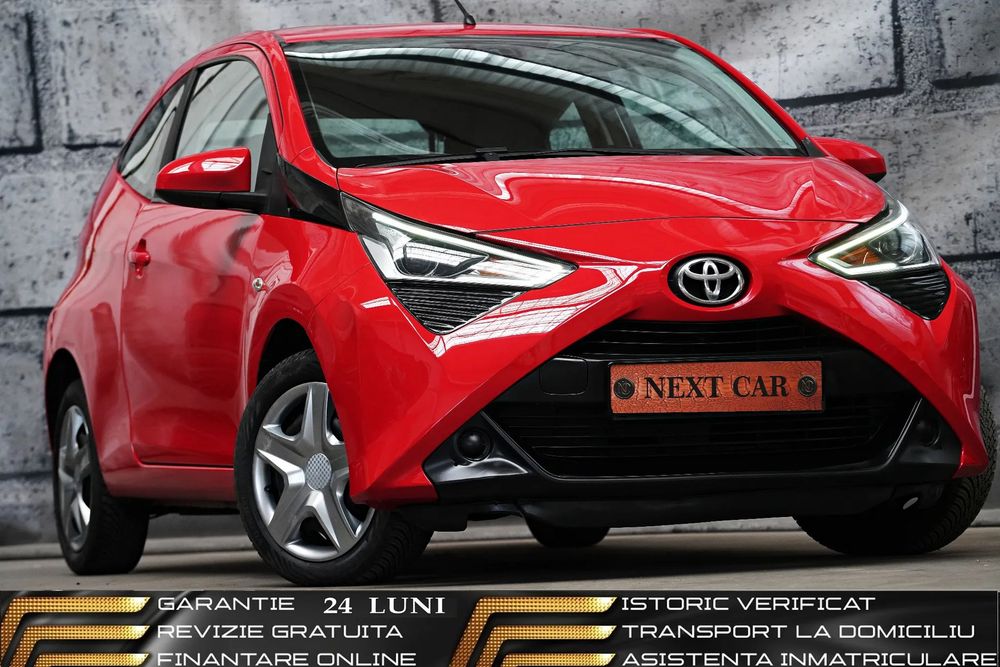 Toyota Aygo GARANTIE 24 LUNI*RATE*Revizie*Benzina*Automata*Navi*AC