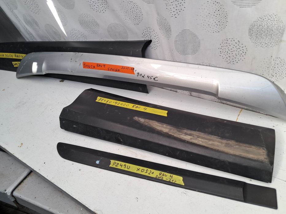 Лайсна врата калник споилер Toyota Rav4 2018/24 г