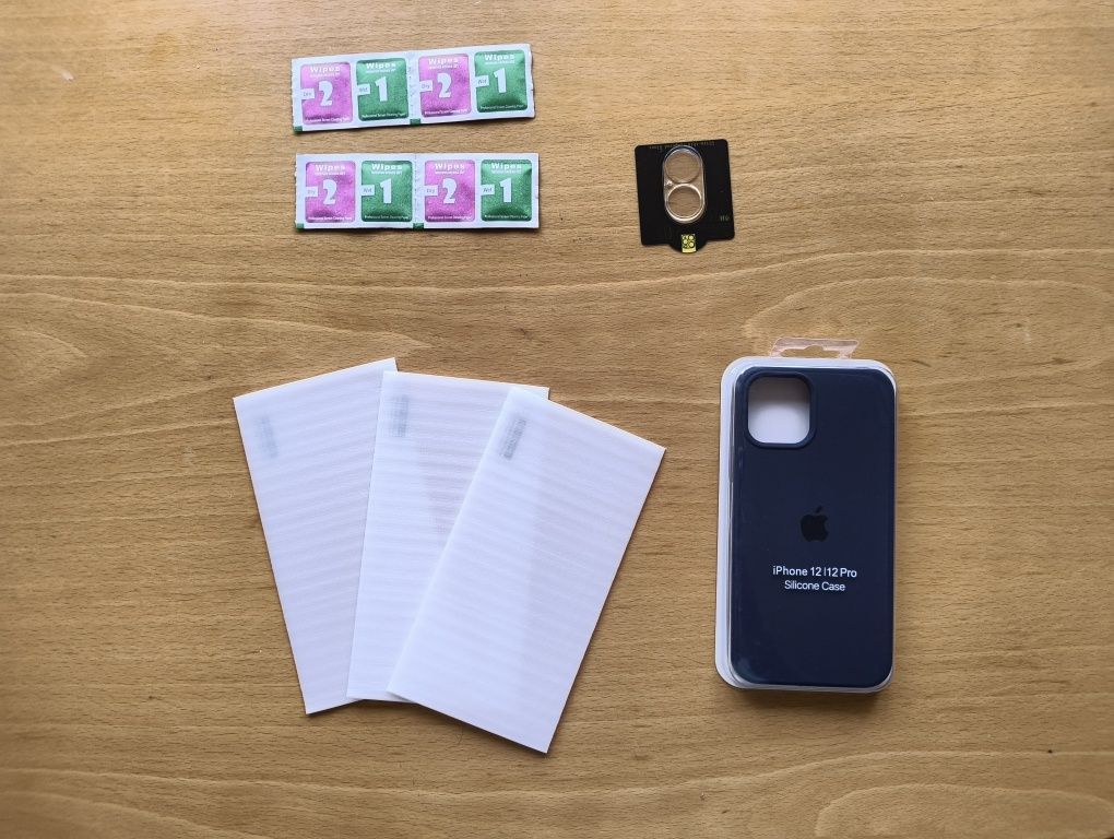 Силиконов кейс за iPhone 12 / 12 pro + аксесоари