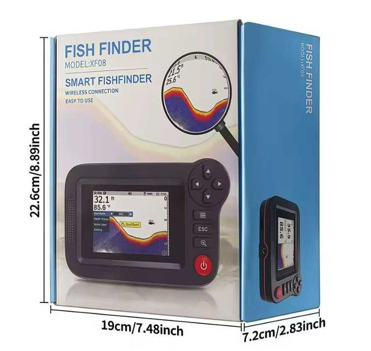 Sonar pescuit wireless FishFinder NOU ( asemanator Deeper Chirp)