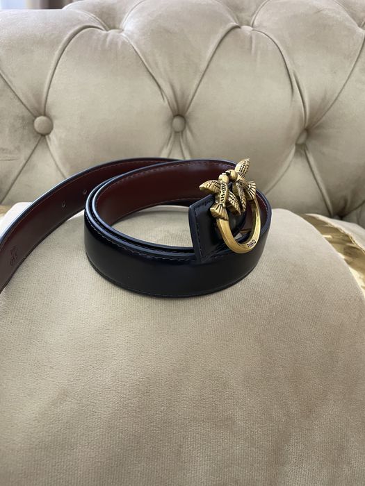 Curea Pinko negru-auriu