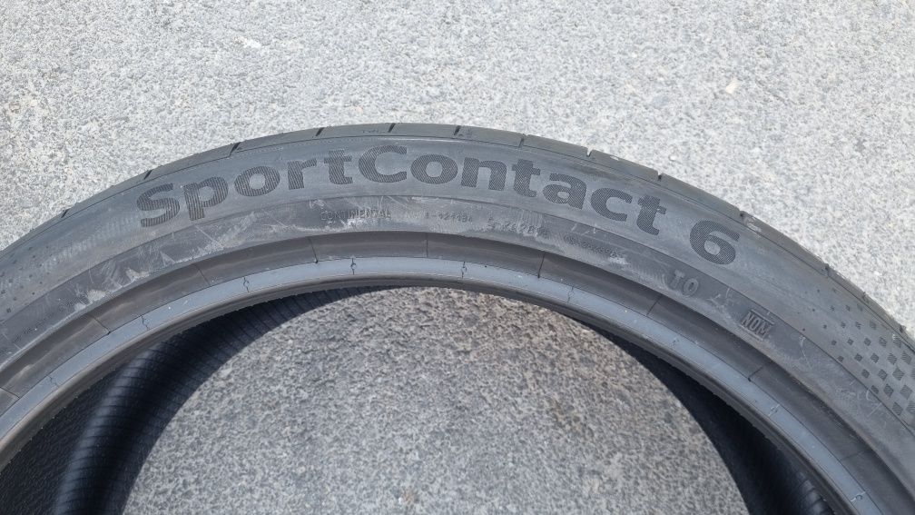 2бр Чисто нови летни гуми Continental Contakt 6  285/35R22